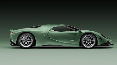 Capricorn 01 Zagato, motore V8 da oltre 900 CV. ''Termico''