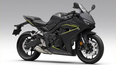 Honda CBR650R 2026 in Gunpowder Black Metallic