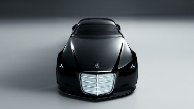 Mercedes-Benz Vision Iconic, vista frontale dall'alto