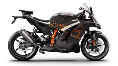 KTM 990 RC R 2026, la sella è a 845 mm da terra