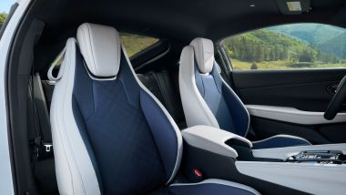 Nuova Honda Prelude 2026, i sedili sportivi