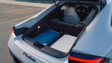 Nuova Honda Prelude 2026, il bagagliaio