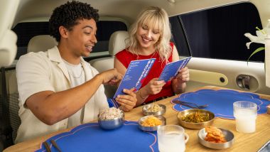 Hyundai Backseat Bites, si mangia sui sedili posteriori