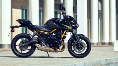 Kawasaki Z650 S 2026, è disponibile in tre colori