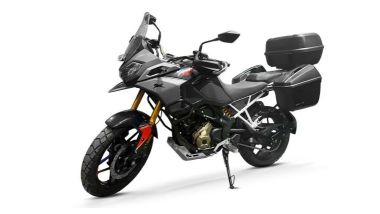 TVS Apache RTX 300, è predisposta per il montaggio del ''tris''
