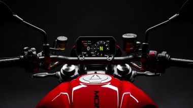 Nuovo Ducati Monster 2026: la strumentazione TFT da 5 pollici