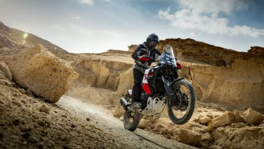 Yamaha Ténéré World Raid 2026, la nuova presa d'aria dovrebbe migliorare l'erogazione di coppia ai bassi e medi regimi