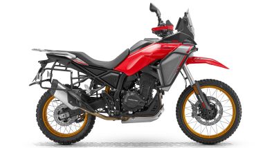 QJ Motor SRT 450 RX 2026, 48 CV e serbatoio da 18 litri