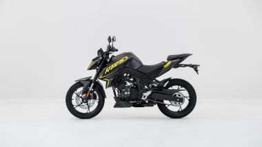 Voge Brivido 125 S, il telaio è di derivazione Brivido 300