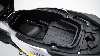 Voge SR125GTS, il sottosella