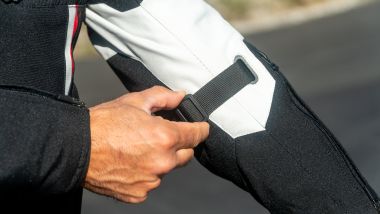 Rebelhorn Borg 2, varie le possibilità di regolazione tra le quali quella a cinghia in zona avambracci