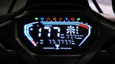 Voge SR16 Air, la strumentazione con navigazione TBT