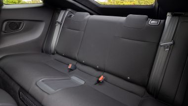 Honda Prelude 2026, i sedili posteriori