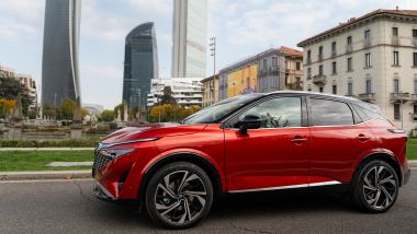 Il test drive della Nissan Qashqai e-Power 2026