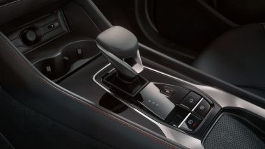 MG HS Hybrid+, la leva del cambio