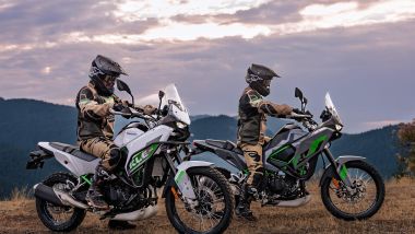 Kawasaki KLE500: la adventure A2 sarà disponibile in versione base o SE