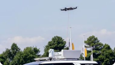 Il drone compreso nel PUG, Patrol Unanned Ground vehicle
