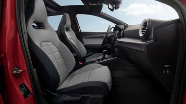 Su Ibiza FR, sedili sportivi