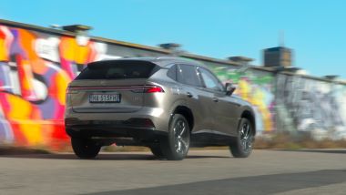 MG HS Hybrid+, il test drive