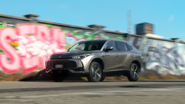 MG HS Hybrid+, la prova su strada