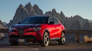 Alfa Romeo Junior Sport Speciale, vista 3/4 anteriore