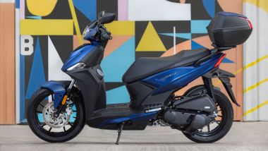 Kymco Agility 125 NX: vista laterale