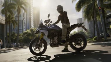 BMW F 450 GS 2026, la sella è a 845 mm da terra