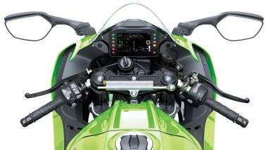Kawasaki Ninja ZX-10R 2026: il ponte di comando e il nuovo TFT da 5''