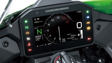 Kawasaki Ninja ZX-10R 2026: il nuovo TFT da 5''