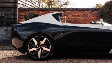 Longbow Speedster, dettaglio dell'abitacolo