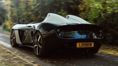 Longbow Speedster, vista 3/4 posteriore