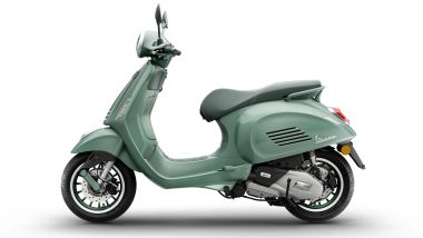 Vespa Primavera 80th, vista laterale