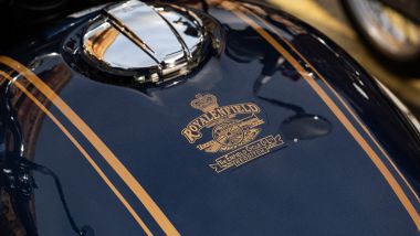 Royal Enfield Bullet 650: il caratteristico serbatoio a goccia