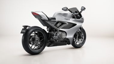 Norton Manx R, motore V4 da 206 CV