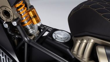 Italjet Roadster 400, ammortizzatore anteriore