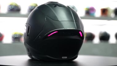 Scorpion Exo 530 Air, lo spoiler illuminato