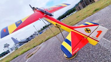 Senna Speed, l'aereo radiocomandato artigianale di Ayrton Senna