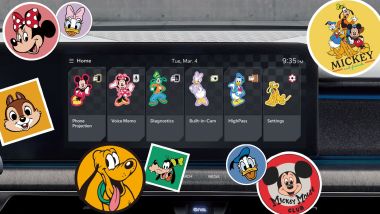 Kia Display Themes: infotainment è personalizzabile coi personaggi Disney