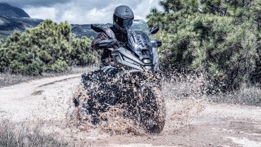 Voge SR450X in fuoristrada