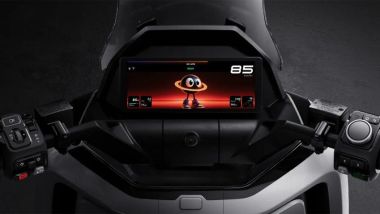 NIU Concept 06, il display TFT