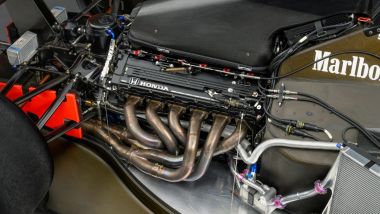 McLaren MP4/6-1, il motore V12 - foto Tim Scott Fluid Images, courtesy RM Sotheby's