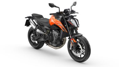 KTM 790 Duke 2026 in arancio
