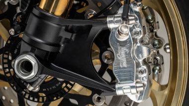 Langen Lightspeed, l'impianto frenante anteriore