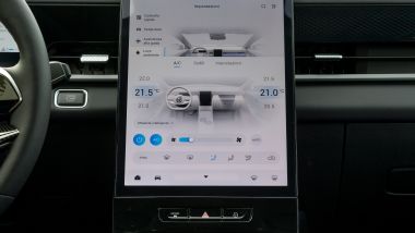 Il display centrale verticale da 13,2 pollici