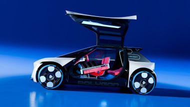 Peugeot Polygon Concept, agile l'accesso a bordo