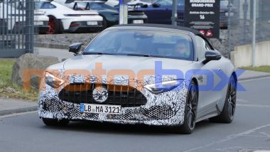 Mercedes-AMG SL 2026, il frontale