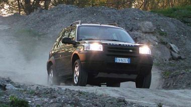 Una vecchia foto di Land Rover Freelander del 2001