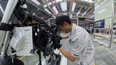 Morbidelli Days 2025, nel nuovo stabilimento si alternano i metodi tradizionali e ''umani'' con l'IA