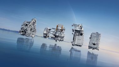 Spaccato del motore Super Hybrid System