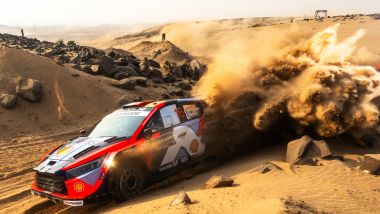 WRC 2025, Rally Arabia Saudita: Adrien Fourmaux (Hyundai)